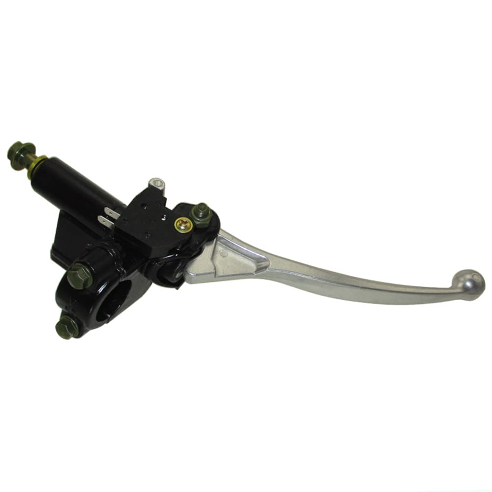 DJ-Motor 22mm 7/8'' Front Left Hydraulic Brake Clutch Lever Master Cylinder 8mm Banjo Screw for Pit Dirt Bike Motorcycle