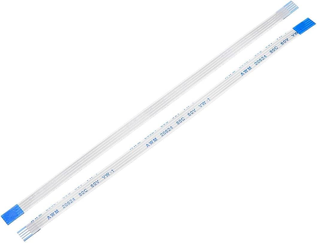 4 Pin 1mm Pitch FPC FFC Flexible Flat Parallel Cable A-Type (Contact Pins on Same Side)300mm Length,Use for LVDS,LCD,TVs,Printer,Computer,Laptop, Projects (Pack Of-1)-image-18