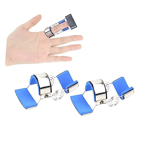 SHERCHPRY Dynamic Finger Splint Support Brace for Rehabilitation Spring Coil Design for Joint Stretching and Relief