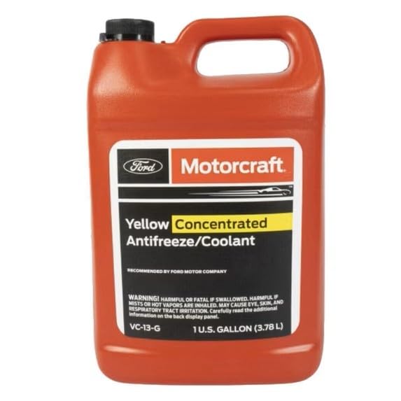 Genuine Ford Fluid VC-3-B Orange Concentrated Antifreeze/Coolant - 1 Gallon