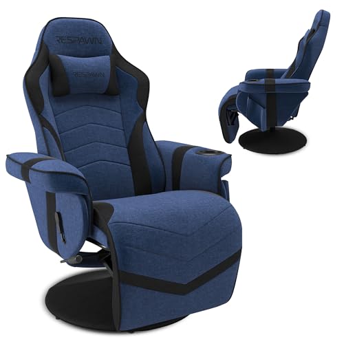 Image of Respawn 900 Gaming Recliner Chair with Footrest, Cup Holder and Swivel