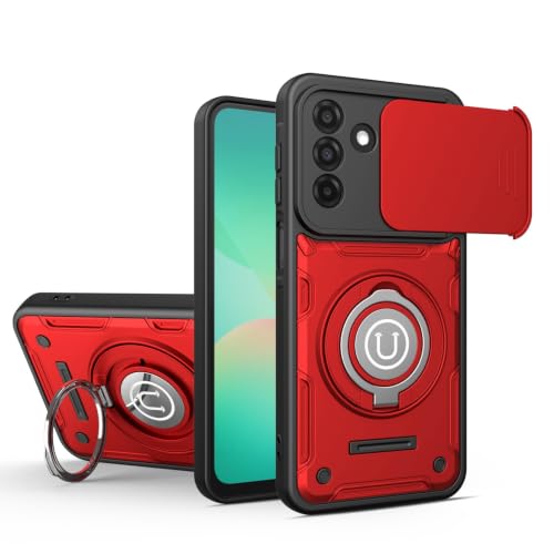 Coque Samsung Galaxy A57 5G rouge robuste haut de gamme