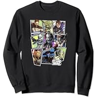 Star Wars The Clone Wars Jedi Vs. Sith Glow Panels Sudadera