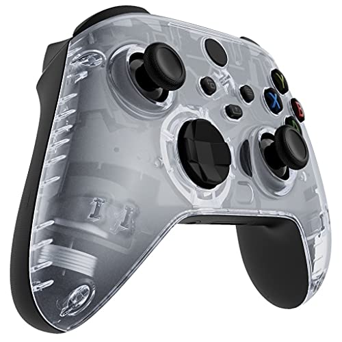 Image of MODDEDZONE Custom Wireless UNMODDED Controller for Xbox One S /X and PC - Exclusive and Unique Designs - The Perfect Gaming Gift for Enthusiasts Clear Face