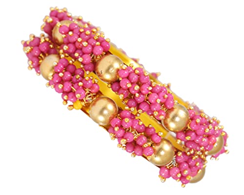 Image of NMII Metal and Zircon Studded Kadaa set for Women /Girls