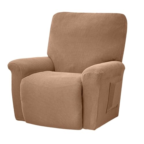 Funda para sillón de masaje elástica camel cubierta completa protector reclinable hogar 6