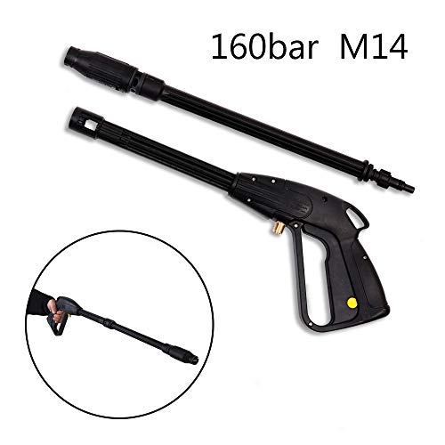 OverTop High Pressure Power Washer Spray Nozzle Cleaner Car Wash Water Gun Black CN -