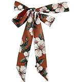 DIANZHU Women Knotted Waist Skinny Scarf Belt,Jeans Dress Ribbon Scarf Sash,Vintage Long Hair Tie Bag Scarf Belt Accessories