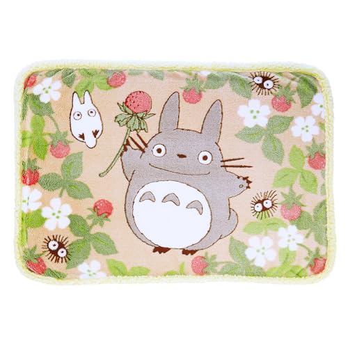 Studio Ghibli – My Neighbor Totoro – Totoro Found Strawberry Marushin Couverture imitation Sherpa