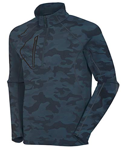 Sunice Allendale Lightweight Thermal Pullover Charcoal Camo/Black Xx-Large