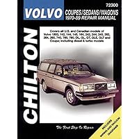 Volvo Coupes, Sedans, and Wagons, 1970-89 (Chilton Total Car Care Series Manuals)