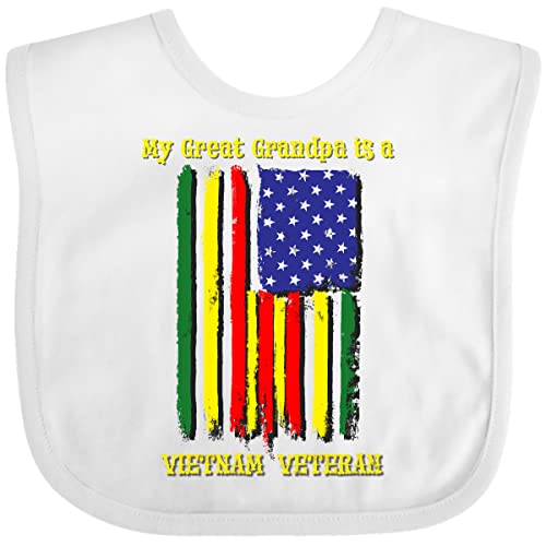 inktastic My Great Grandpa Is a Vietnam Veteran Baby Bib