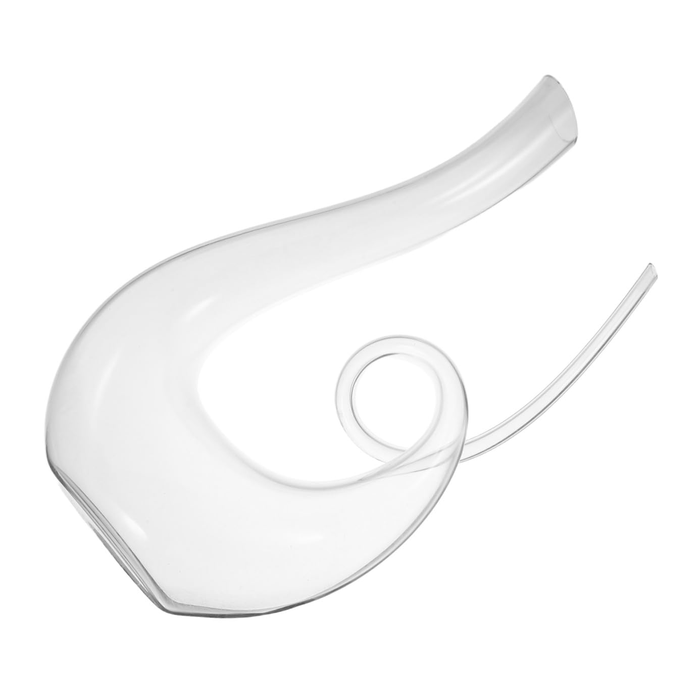 Cabilock 1 Decantador De Caracoles Florero De Vidrio Jugo De Frutas Bebidas Vino Tinto Jarra De Cerveza Accesorios Vintage Jarra De Bebida Separador De Vino De Vidrio Purificador, 716F47V149123X2