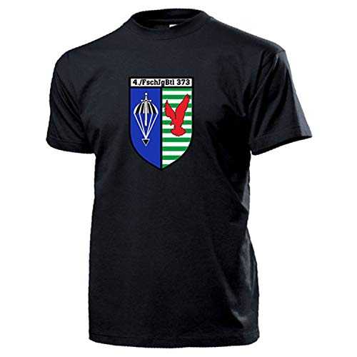 T Shirt FschJgBtl 373 le cadeau idéal blason jägerbataillon noir XXXXXL