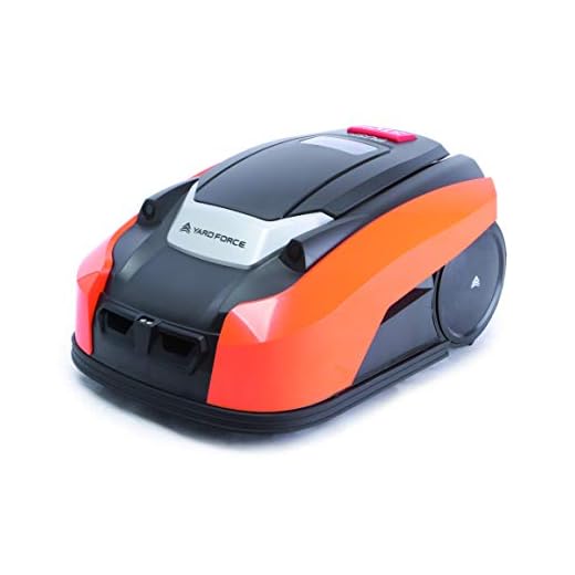 Robot cortacésped Yard Force X100 para césped de hasta 1000m² con App control & Tecnología Multizona