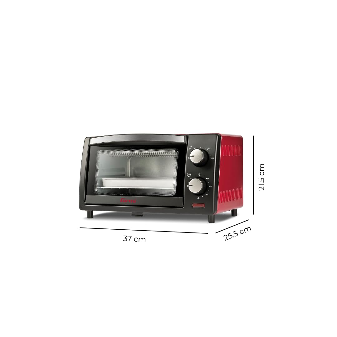 Girmi FE10 Kuchenka elektryczna, 800 W, 10 Litrowa, Grill INOX