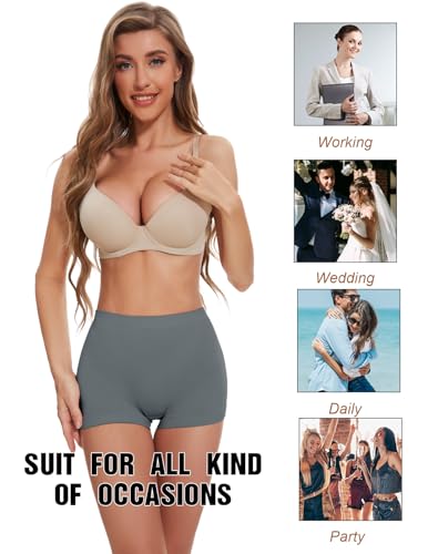 Image of Zimi Collection Butt Lifter Panties Shaperwear for Women Seamless Hip Enahncer Body Shaper Boyshort Padded Underwear