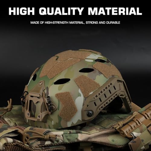 Casque militaire intégré Fast ultra léger avec ventilation pour jeu CS