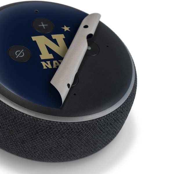 Skinit Decal Audio Skin Compatible with Amazon Echo Dot 3 - Officially Licensed United States Naval Academy USA Design