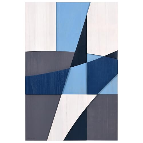 Empire Art Direct "Whispers of Blues I Hand Made &