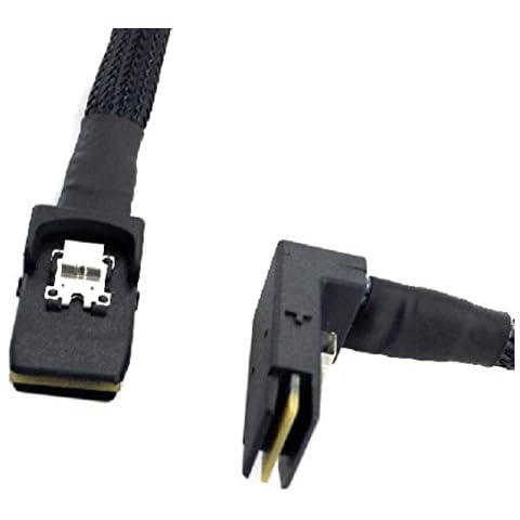 CineRAID 90 Degree Right Angle Internal miniSAS (SFF-8087) to Internal miniSAS (SFF-8087) Cable (0.75 Meter/2.5 feet) Cover