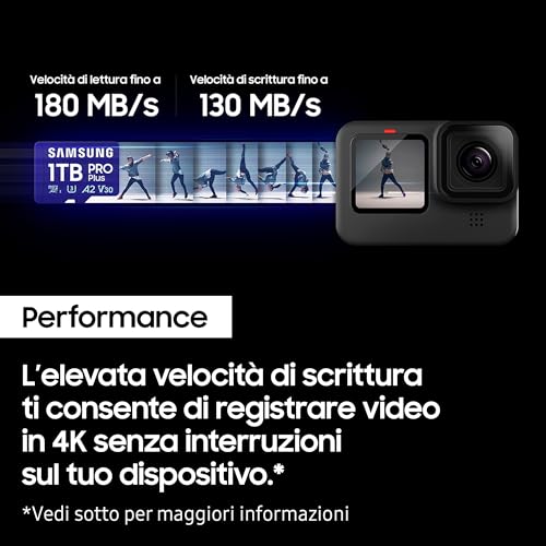Tarjeta MicroSD 1TB Samsung PRO Plus compatible con Android y videoconsola V30 5