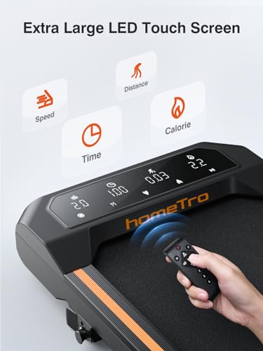 Hometro HM1 2.5Hp Walking Pad With Incline, Compact Treadmill thumb #6