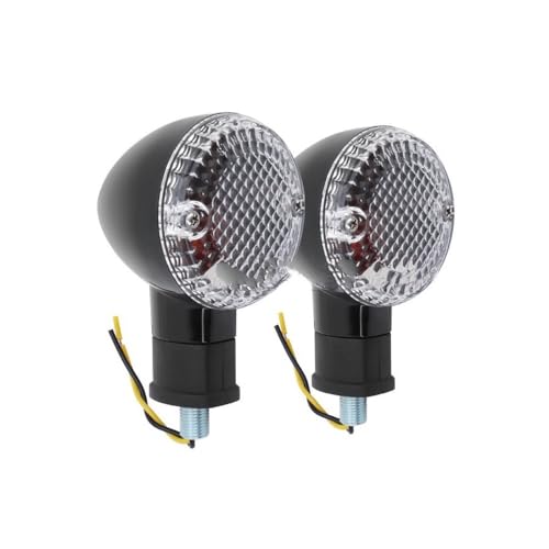 MLTLKPPVNG Blinker Motorrad Kompatibel Mit Yamaha Per Bolt XV950 XV 950 R/C Spec 2014 2015 2016 2017 2018 2-teiliges Motorrad-Blinkerlicht Vorne Und Hinten(Stil 3)