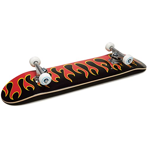 Image of [CCS] Skateboard Complete | Maple Wood | Professional Grade | Fully Assembled with Skate Tool & Stickers | Adults, Kids, Teens, Youth | Boys & Girls