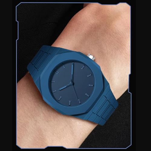 Image of WISEWALKER Men's Matte Analog Unisex Watch with Arabic Numerals Minimalist Wristwatch Stylish & Trending Fashion Watch