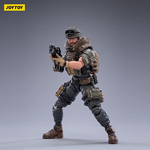Joytoy 1/18 Action Figures 4-Inch Dark Source Trio Collection Solider Figures Military Model (Gregson) #TOP2