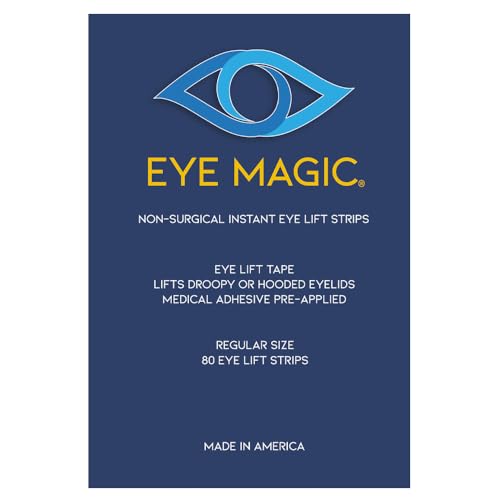 Eye Magic Premium Instant Eyelid Lift (S/M Refill). Look Younger Instantly | Made in America - Lifts and Defines Droopy, Sagging, Hooded Eyelids For A Youthful Look