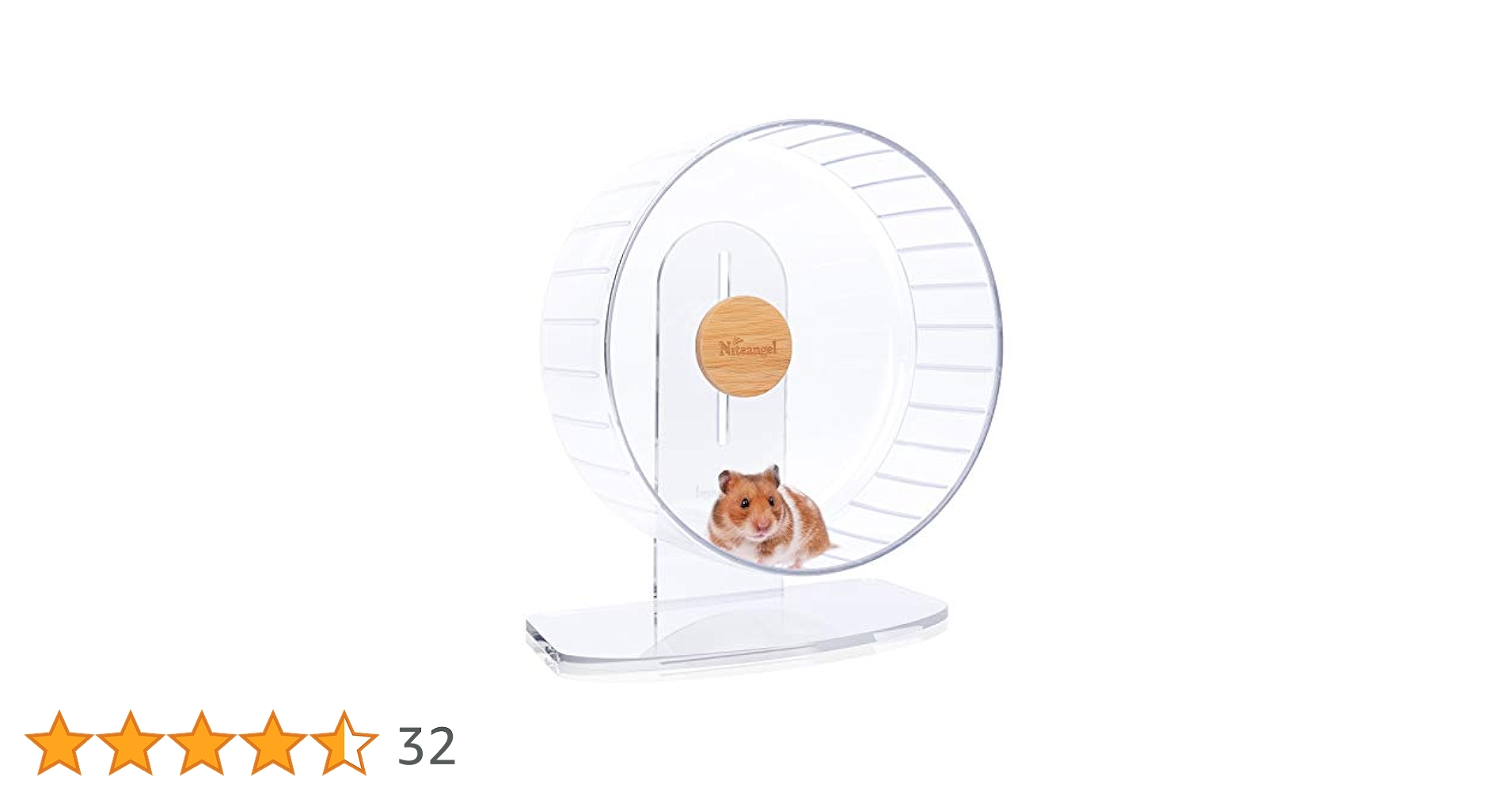 超静かなハムスターの練習の車輪 ハムスター静音走行車輪 アジャストブラケット 81TNP1fPv-L._AC_UF894,