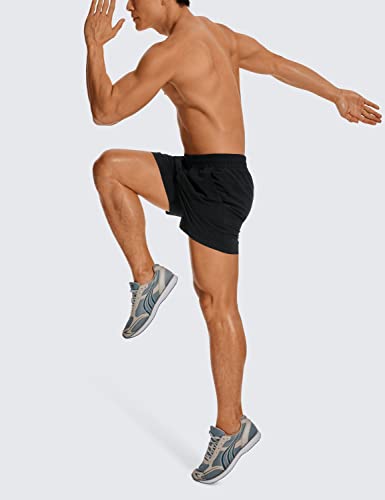CRZ YOGA Men's Linerless Workout Shorts - 5'' Lightweight Quick Dry for Running Sports Athletic Gym with Pockets3