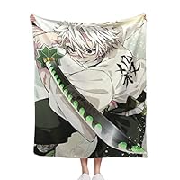 Amazon｜鬼-滅-刃 不死川実弥 毛布 ブランケット シングル