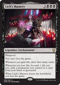 Lich's Mastery - Dominaria