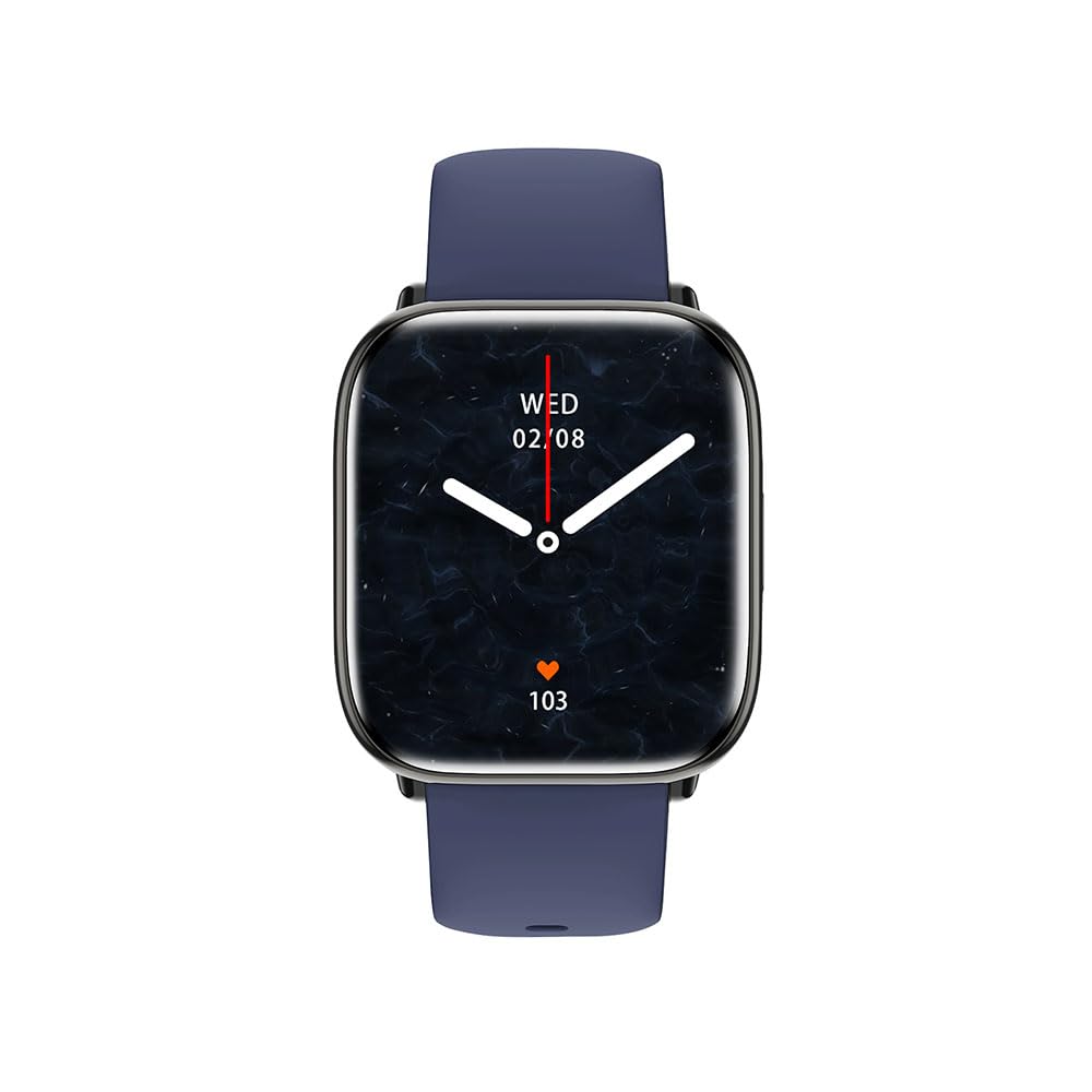 Trevi T-FIT 265 A Smartwatch con Display AMOLED 1.75" Always On Full Touch, Chiamate Wireless, Monitoraggio Sonno, Passi, Frequenza Cardiaca, Fitness Tracker, Waterproof IP67, Nero