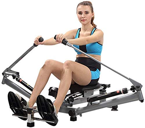 Image of Foldable Abdominal Bench Sit-Up Exerciser Abdominal Twister Trainer Workout Equipment Machine Workout Home Gym with Rowing Machine