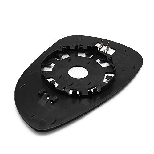 Zwbfu Substituição do lado esquerdo do passageiro para Ford Fiesta Mk7 2008-2017 Vidro de espelho de