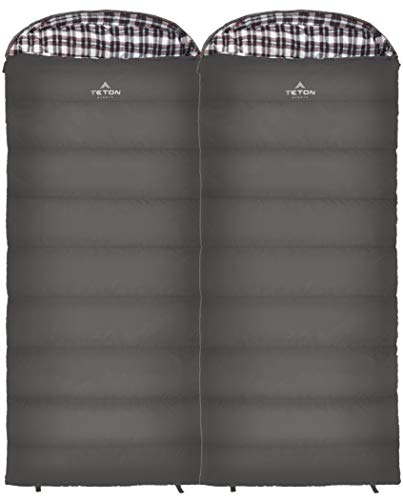 Image of Teton Celsius Regular, 25F, 20F, 0F Degree Sleeping Bags, All Weather Bag for Adults and Kids, Camping Made Easy and Warm, Travel Sack Included