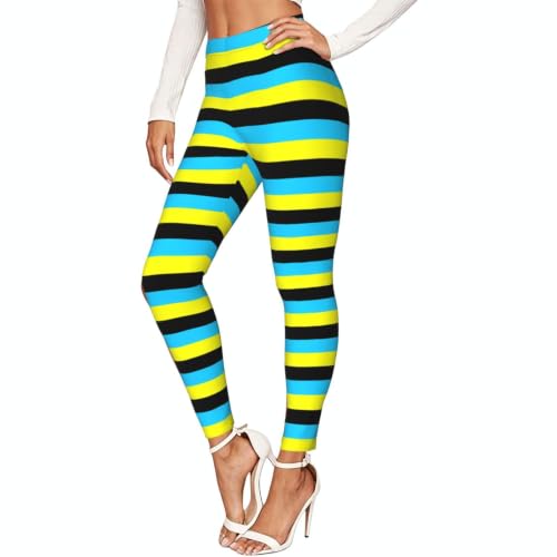 Leggings de compresión moldeadores mallas suaves con bandera de Buronga