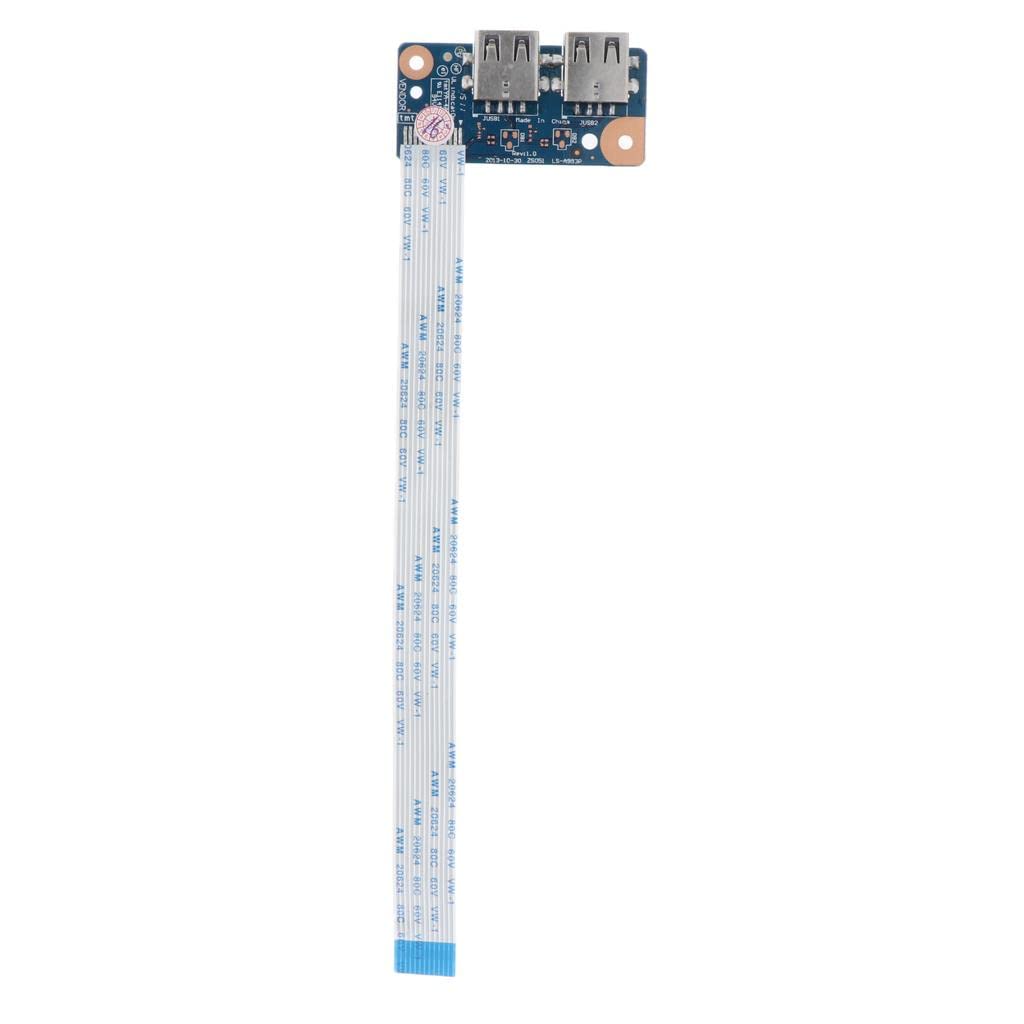 for HP Pavilion 15-R 15-G 15-S 250 G3 USB Port Board with Cable LS-A993P-picture-25
