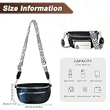 Zoom IMG-1 qiblaou borsa donna nero bianco