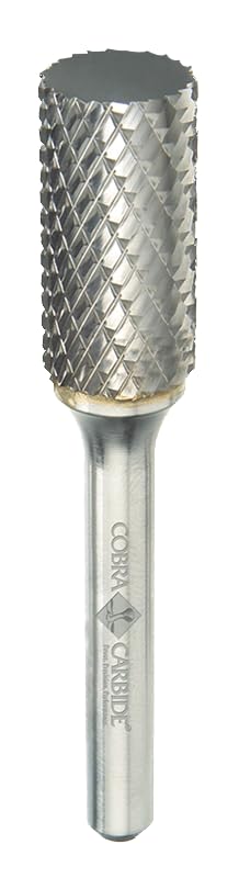 Fresa de carburo doble corte SA-53, dureza premium, ideal para metal y madera (1 pza) miniatura 1