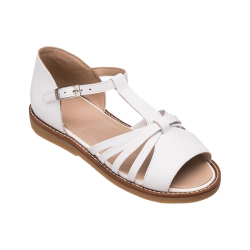 Elephantito Girls Nadine Sandal, White, 6 Big Kid3