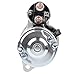 Ezexpreze 17749 Jeep Starter Replacement New for 4.0L 1999-2001 Cherokee, 1999-2002 Grand Cherokee TJ, 1999-2004 Wrangler, L6, 56041012AB AC AD SMT0077 410-48052 17749N 336-1691A M001T84381 12V 1.6kW