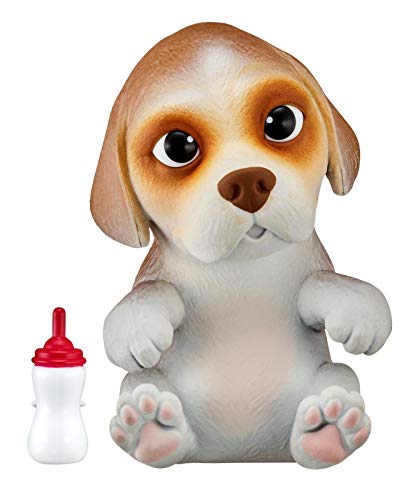 Little Live Pets OMG Pets Soft Squishy Puppy That Comes to Life - Interactive Soft Puppy - Beega, 28918