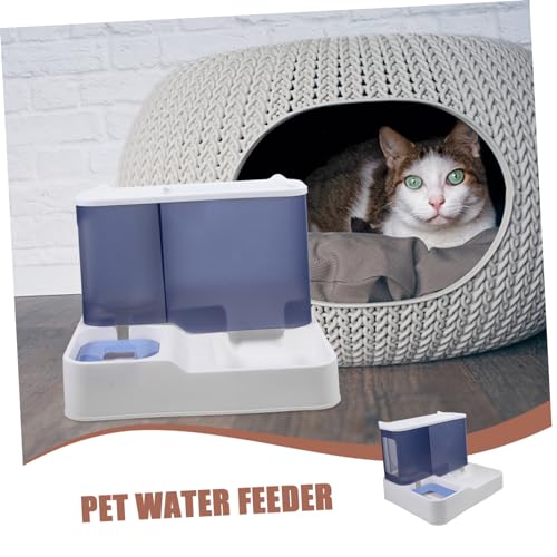 Comedero y bebedero automático grande para mascotas miniatura 5