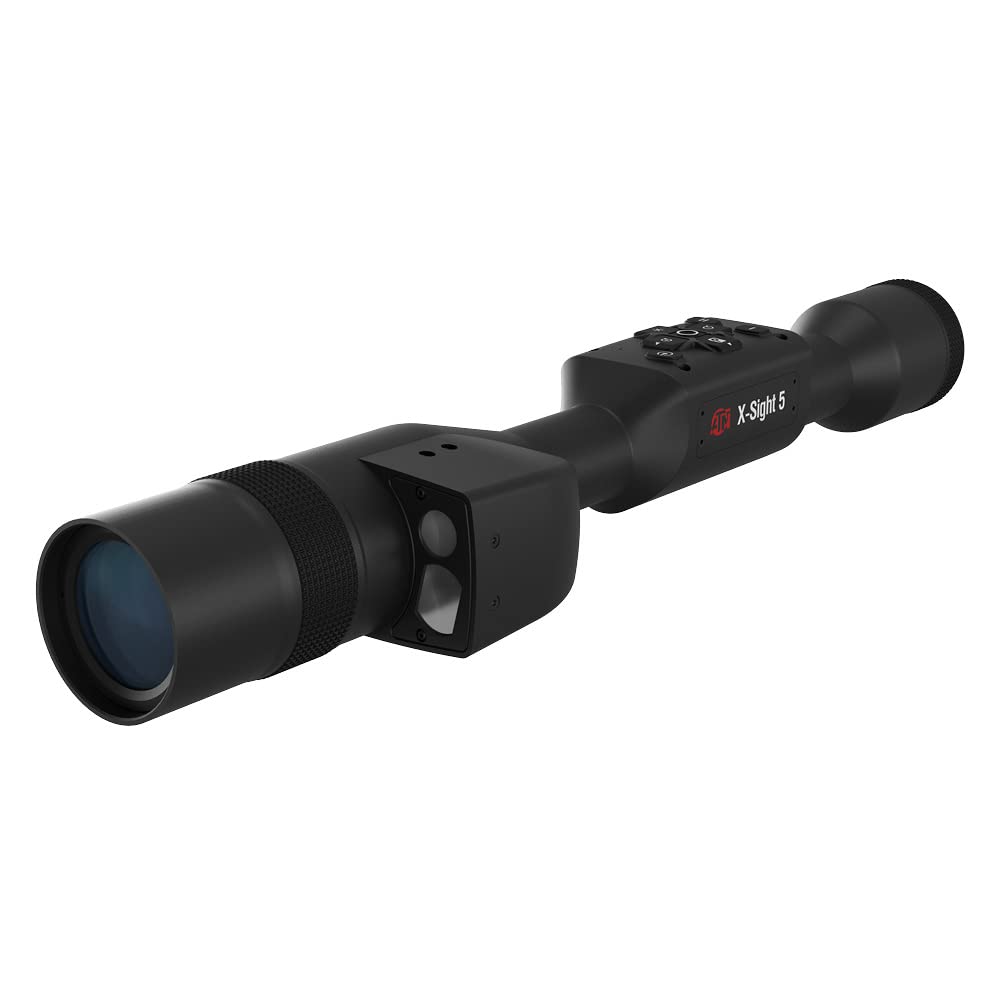 ATNX-Sight Pro Smart Day/Night Hunting Scope w/Ballistics Calc, 3864x2218 Resolution, Video Record, Wi-Fi, 18hrs+ Battery