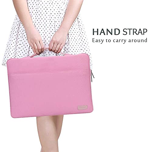 Procase 14-15.6 Inch Laptop Sleeve Case Protective Bag For Macbook Pro 16"/14" 15" 15.6" Dell Lenovo Hp Samsung Sony Chromebook Bundle With Metal Laptop Stand, Ergonomic Aluminum Laptop Holder #TOP4